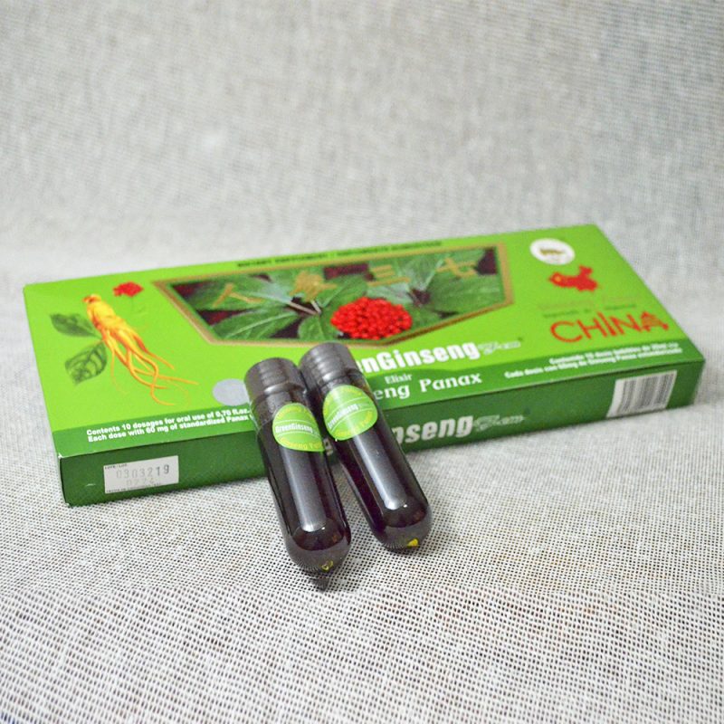 Ampolletas de GINSENG PANAX