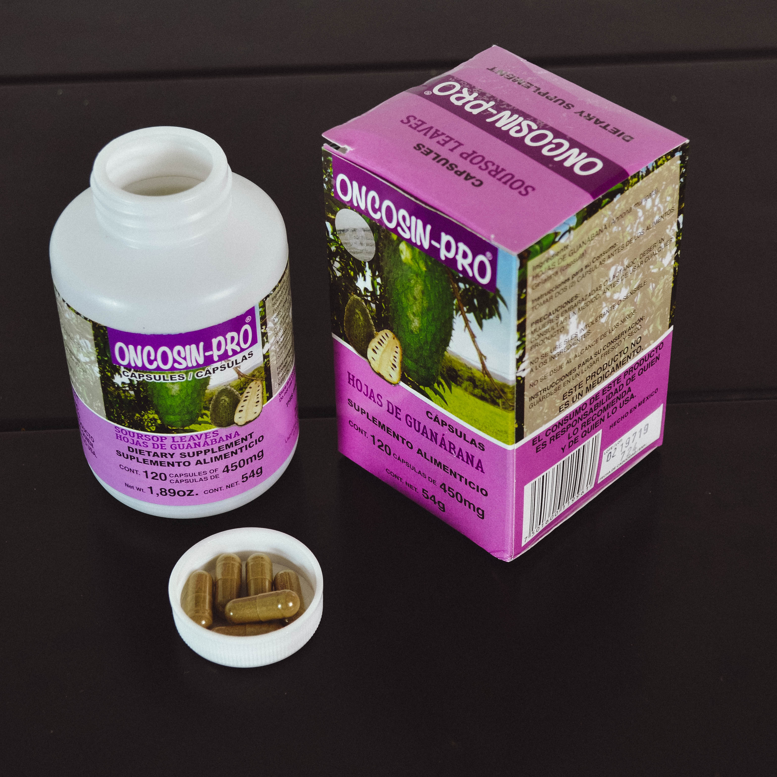 Cápsulas Hojas de GUANABANA Boticate