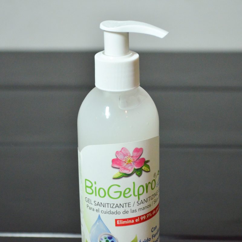 Gel sanitizante para manos