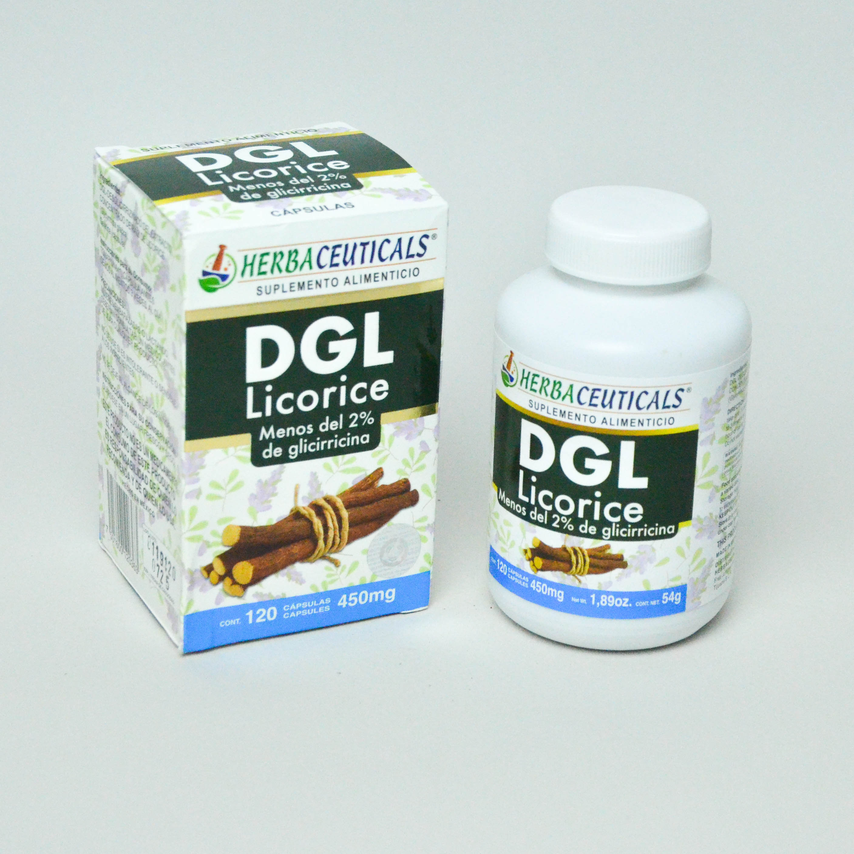 Cápsulas DGL LICORICE Boticate