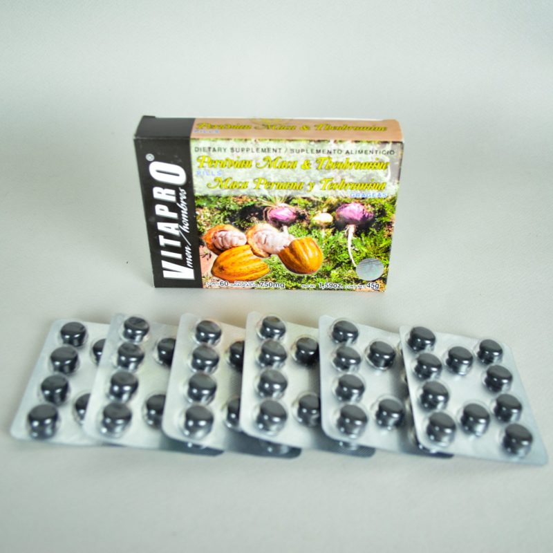 MACA PERUANA Y TEOBROMINA