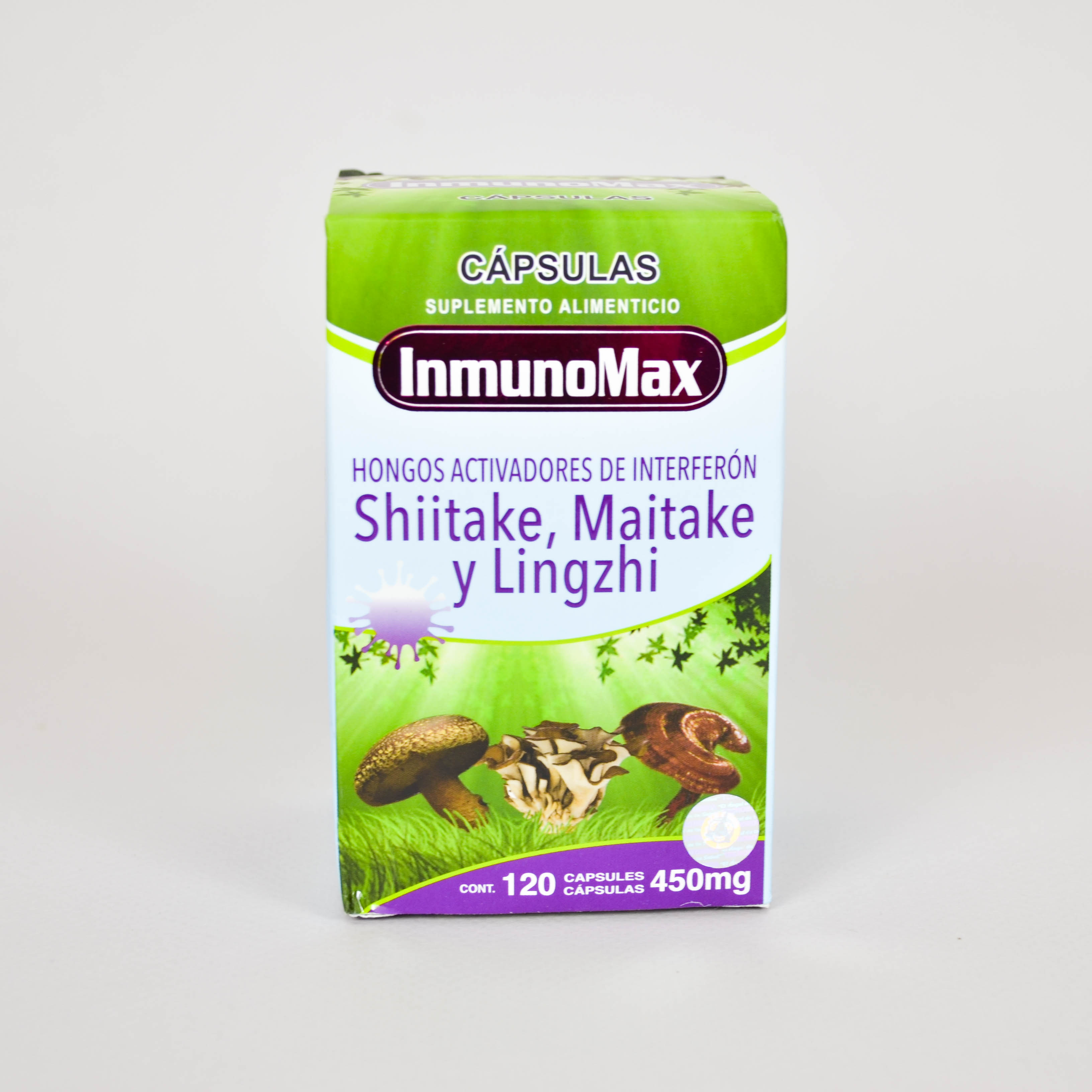 CÁPSULAS HONGO SHIITAKE, MAITAKE Y LINGZHI Boticate