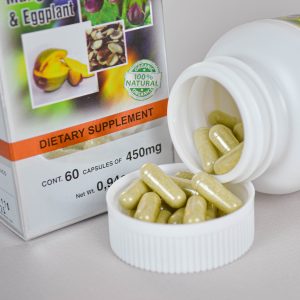 Mango africano y berenjena