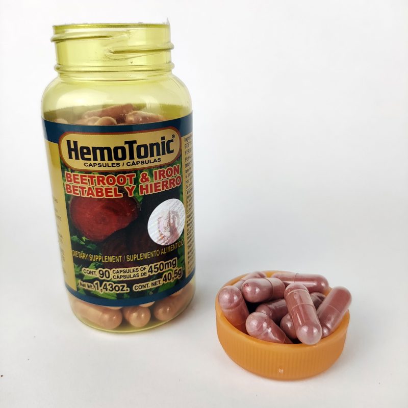Cápsulas BETABEL con HIERRO