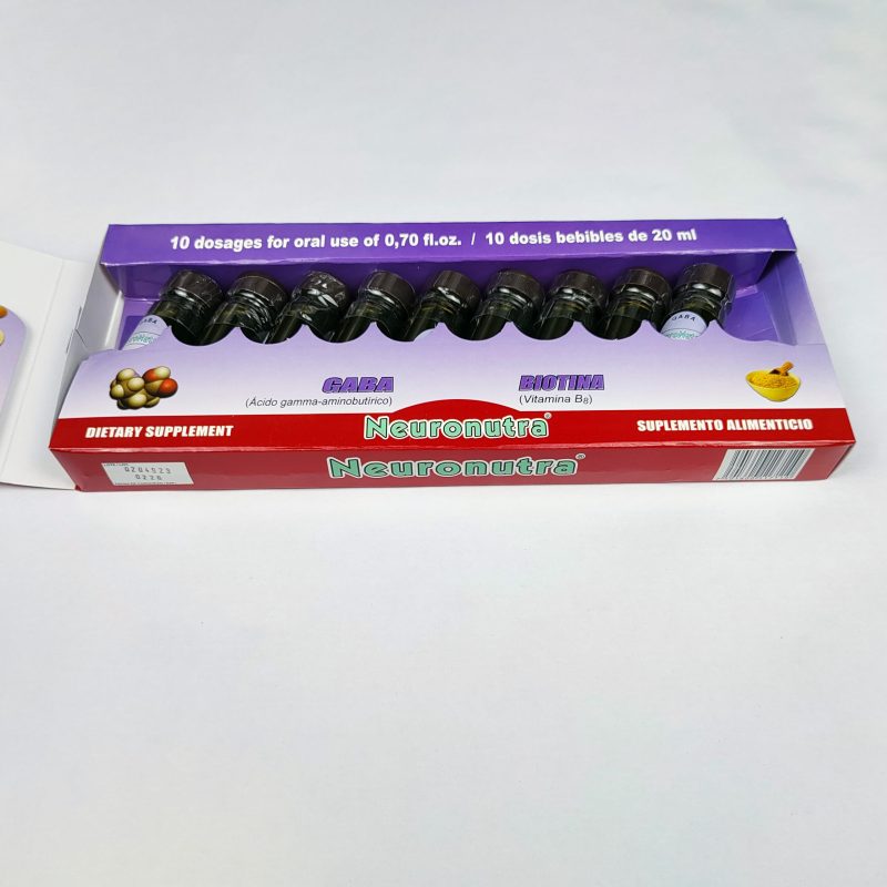 AMPOLLETAS GABA con VITAMINA B8 (BIOTINA) - Image 7