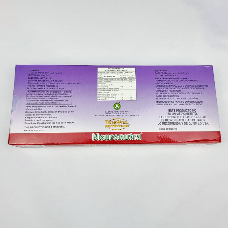 AMPOLLETAS GABA con VITAMINA B8 (BIOTINA) - Image 2